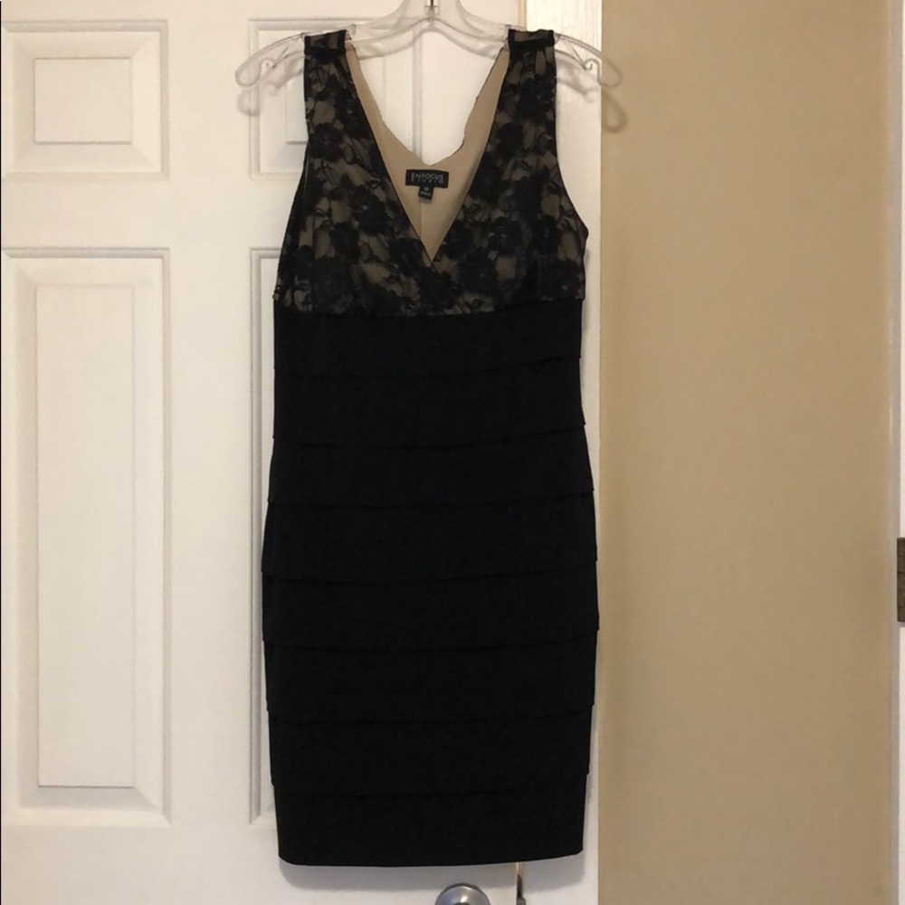 Black Lacey Cocktail Dress